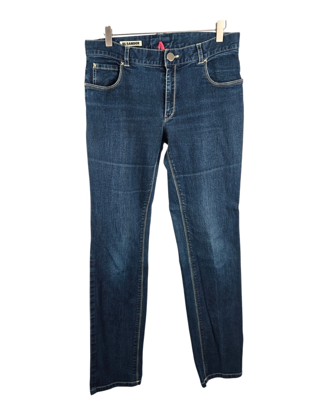 Jil Sander Straight Leg Jeans Medium Wash Size 40 Euro US 10